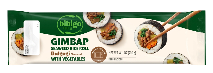 충북 진천 CJ블로썸캠퍼스에서 생산하고 있는 비비고 불고기 김밥. CJ제일제당 제공