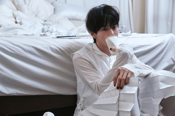 음악으로 풀어내고 싶었던 감정은 '불안'이라고 강민은 밝혔다. 젤리피쉬엔터테인먼트 제공