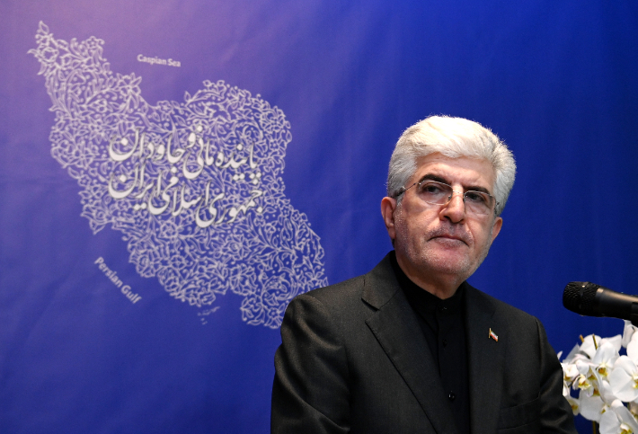 사이드 쿠제치 주한이란대사. 연합뉴스