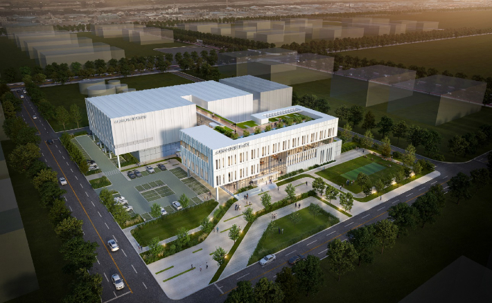 새만금 수산식품 수출가공 종합단지 조감도. 군산시 제공