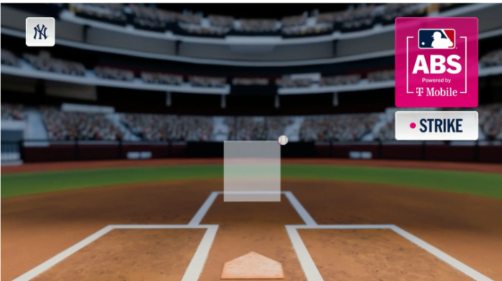 첫 ABS 챌린지 결과. 메이저리그 홈페이지