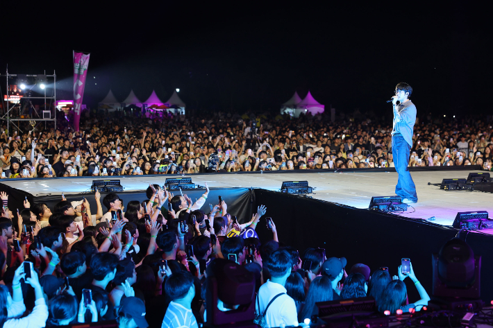 2025년 제3회 광산뮤직ON페스티벌 행사 사진. 광주 광산구 제공
