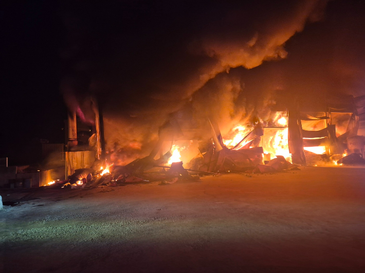 충북소방본부 제공