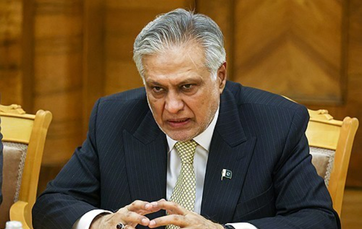 다르 파키스탄 부총리 겸 외무장관. 연합뉴스