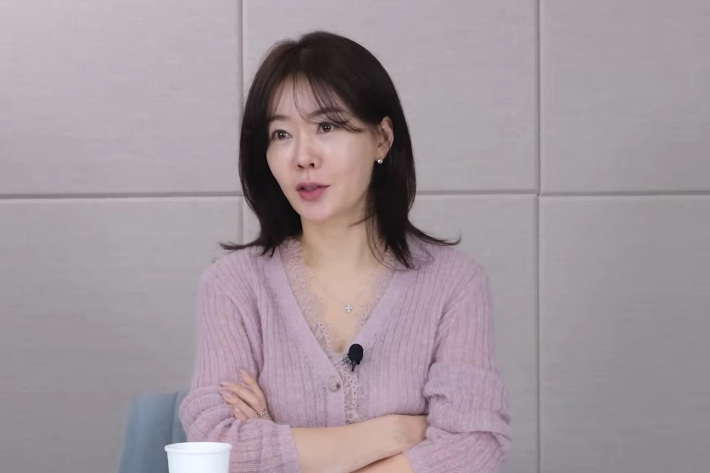 안선영 유튜브 영상 캡처