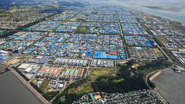 시흥 시화국가산업단지 전경. 시흥시 제공