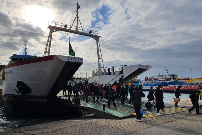 천원 여객선 운임. 전라남도 제공