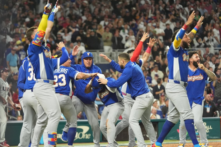 WBC 챔피언 베네수엘라. 연합뉴스
