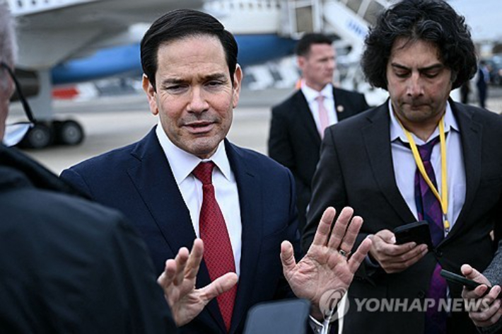 마코 루비오 미 국무장관. 연합뉴스