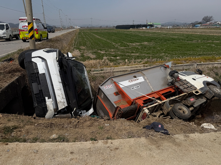 사고 현장. 전북소방본부 제공