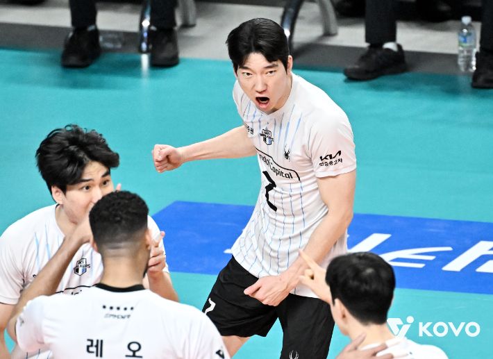 현대캐피탈 허수봉. 한국배구연맹