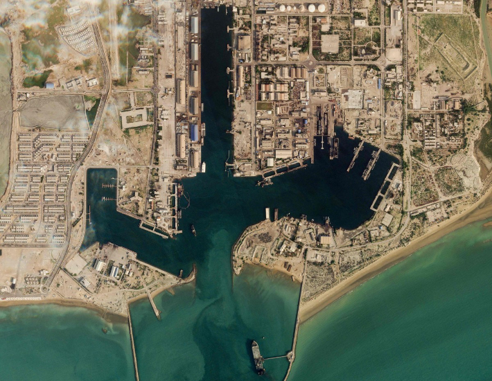 호르무즈해협 연안 반다르아바스항. 연합뉴스