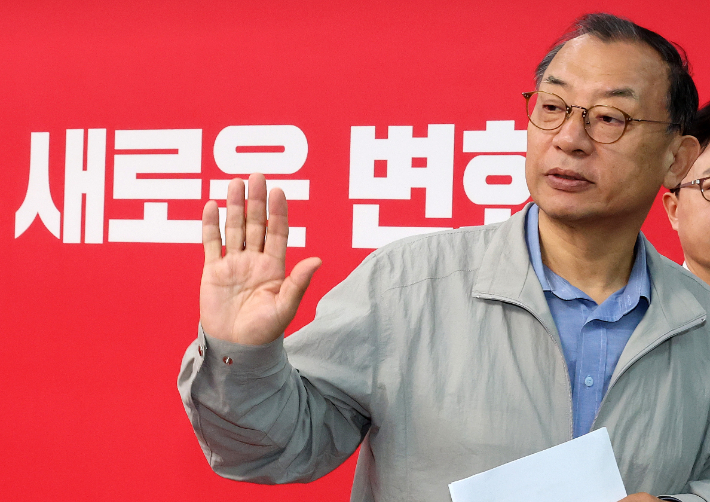 국민의힘 이정현 공천관리위원장. 연합뉴스