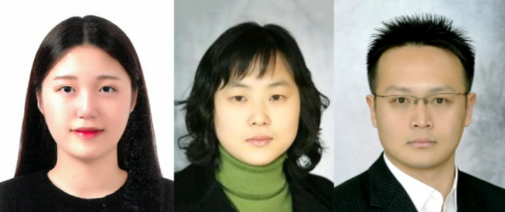 (왼쪽부터) 황민정 주무관, 박선영 팀장, 손병진 팀장. 괴산군 제공