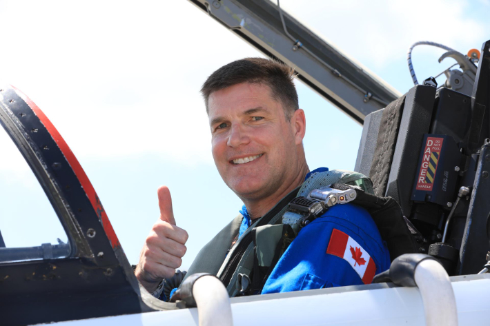 임무 전문가 제레미 핸슨(Jeremy Hansen). NASA/킴 시플렛