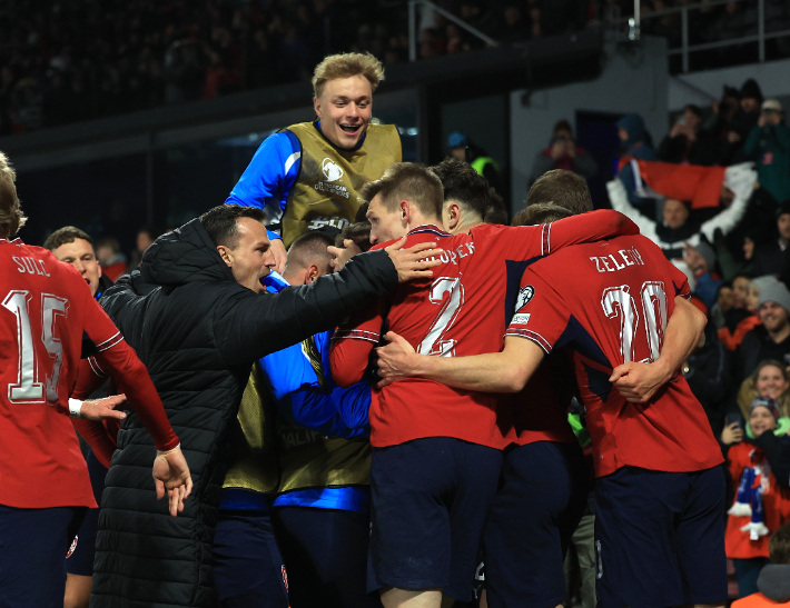 체코 축구대표팀. 연합뉴스