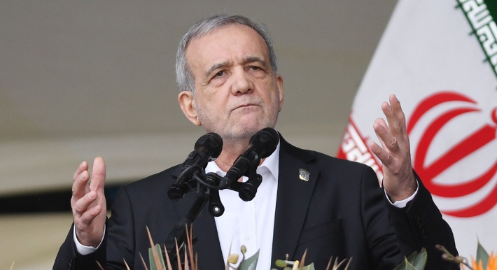 마수드 페제시키안 이란 대통령. 연합뉴스