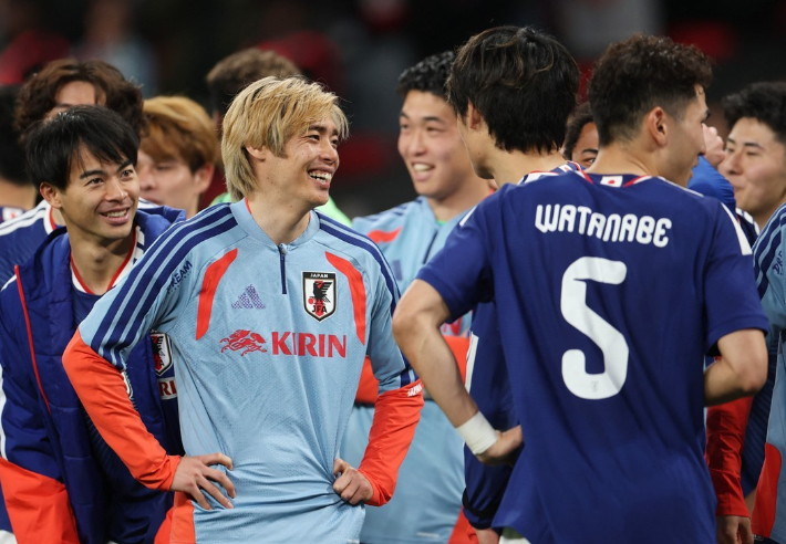 일본 축구대표팀. 연합뉴스