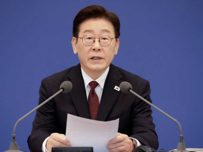 이재명 대통령. 연합뉴스