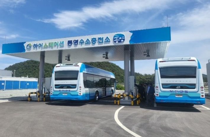 수소충전소. 경남도청 제공 