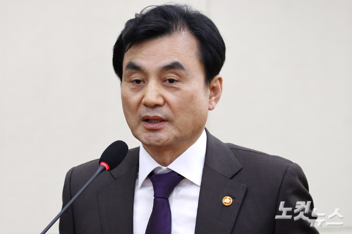 안규백 국방부 장관. 윤창원 기자