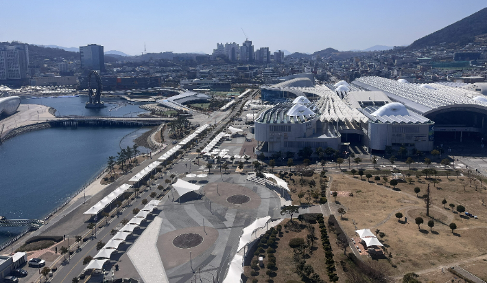 G20 유치 기본구상안 연구용역- 2026 여수세계섬박람회장 전경(주행사장). 전라남도 제공