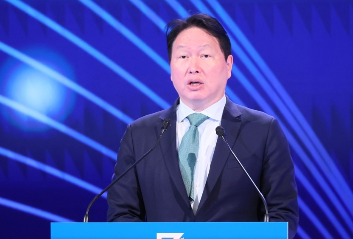 최태원 대한상의 회장. 연합뉴스