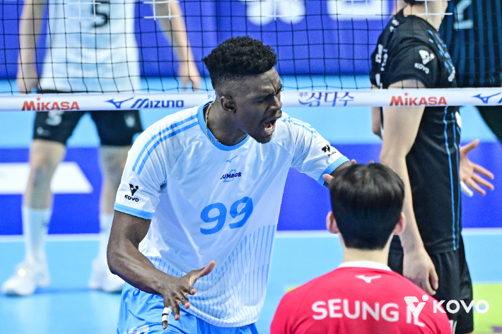 대한항공 마쏘. 한국배구연맹