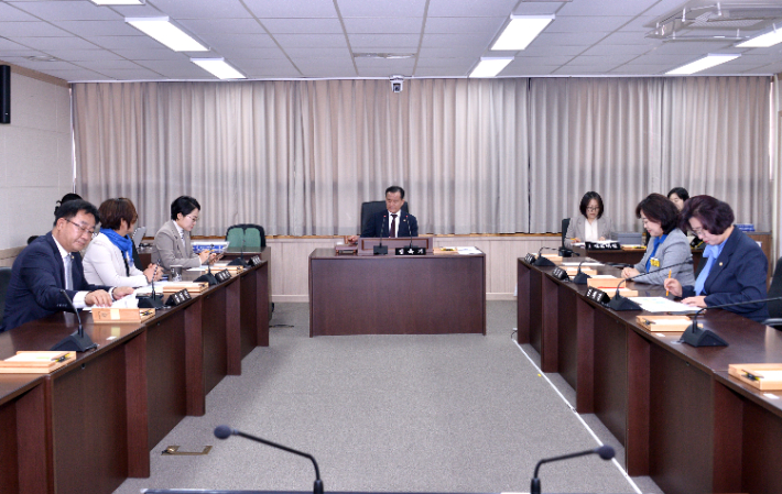 여수시의회 제254회 임시회 인사청문특별위원회. 여수시의회 제공