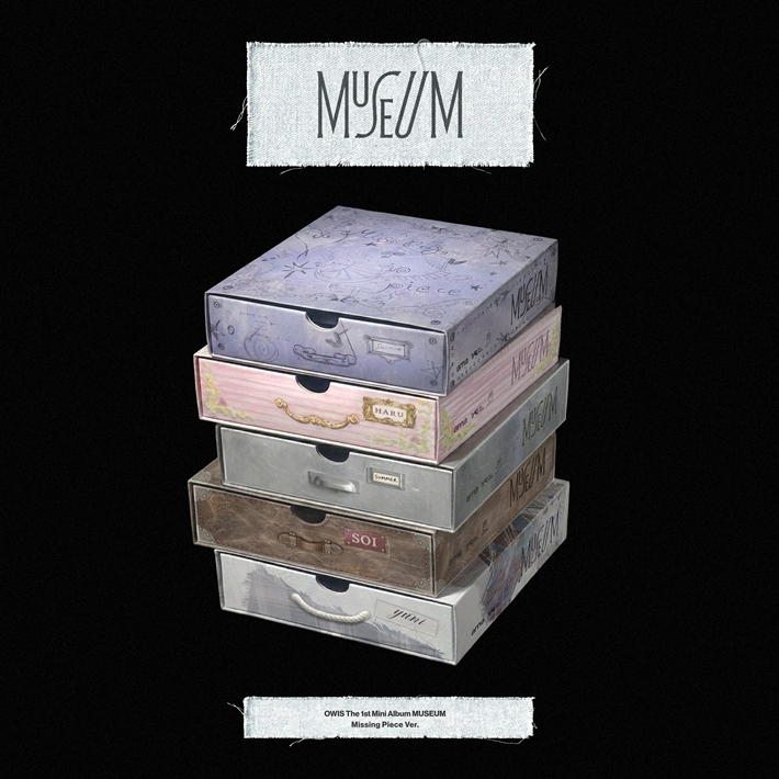 오위스의 첫 번째 미니앨범 '뮤지엄' 미싱 피스는 멤버 5인 버전으로 나왔다. 오위스 공식 트위터