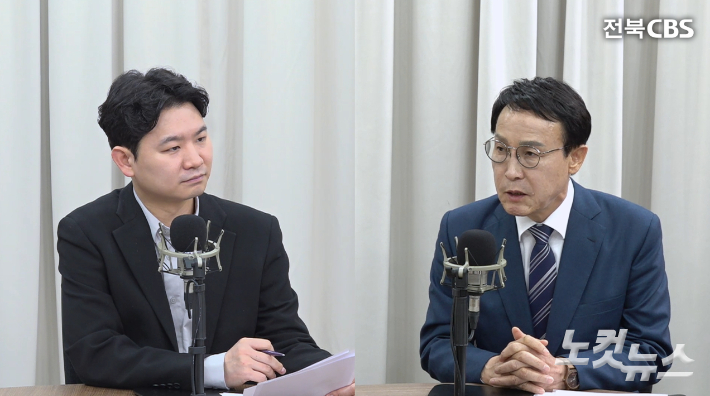 전북교육감 이남호 예비후보가 3일 전북CBS '라디오X'에 출연했다. 전북CBS