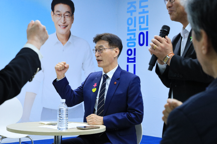 문대림 예비후보. 문대림 선거사무소 제공