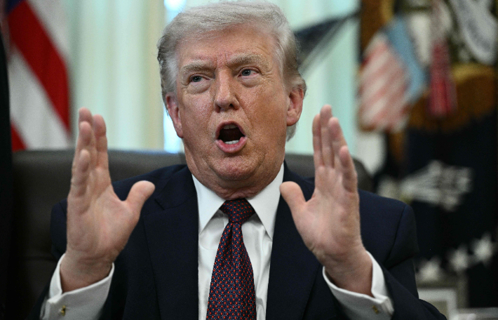 도널드 트럼프 대통령. 연합뉴스