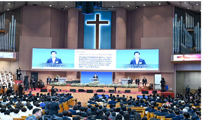 2026 부활절연합예배.."부활은 절망을 소망으로 바꾸는 사건"