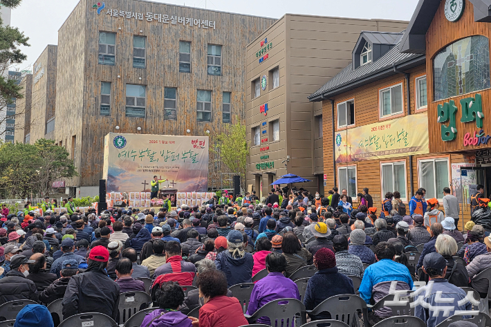 다일공동체는 "예수님께서 가장 낮은 곳에서 사랑을 전하신 것처럼 '밥퍼나눔운동본부'는 끝까지 소외된 우리 이웃의 친구로 함께하겠다"고 전했다. 오요셉 기자