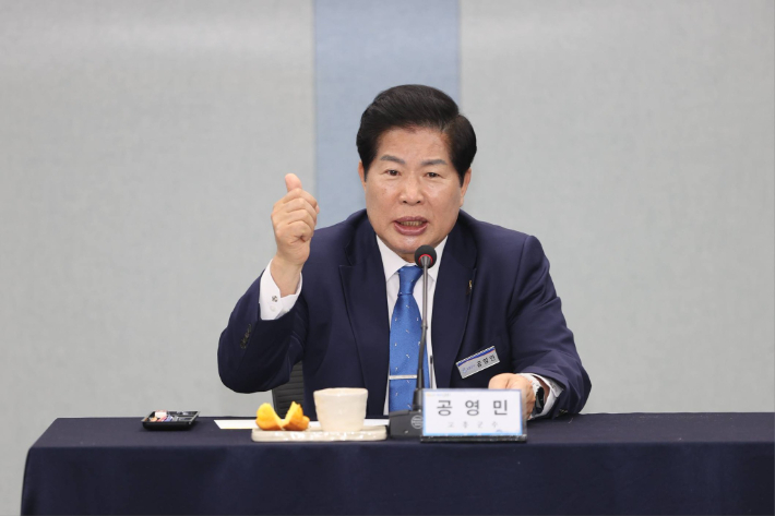 공영민 고흥군수. 고흥군 제공