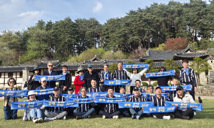 두란노아버지학교 강릉지부 활동 모습. 유을규지부장 제공