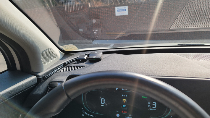 차량에 설치된 페달 오조작 방지 장치. 한국교통안전공단 제공