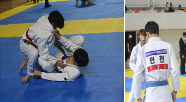 기존 대한주짓수회장기 대회 현장 모습. 대한주짓수회 홈페이지 캡처