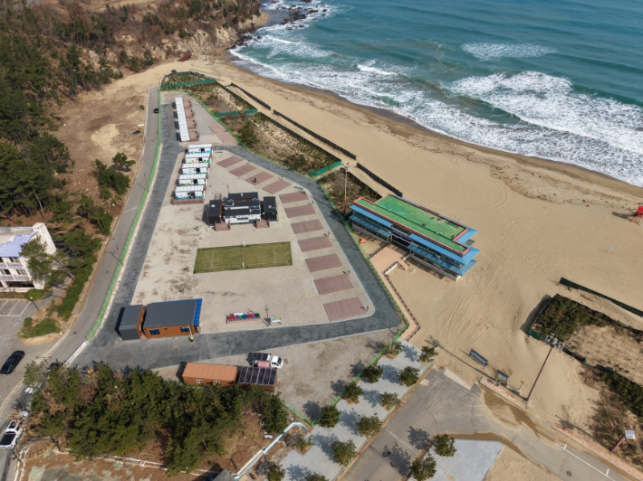 포항시 '근로자 다목적 야영장'. 포항시 제공 