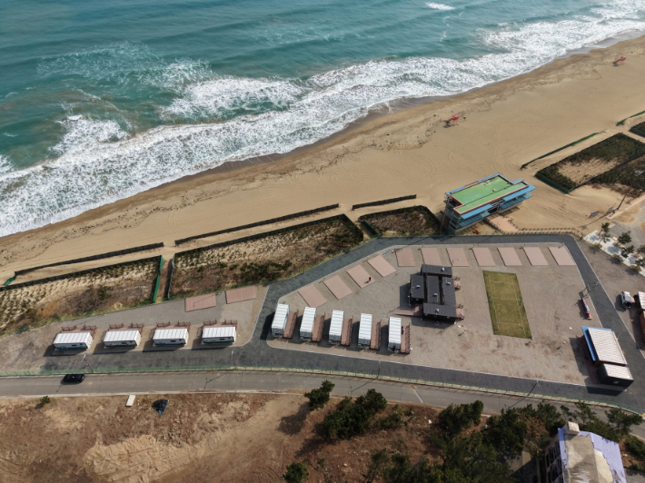 포항시 '근로자 다목적 야영장'. 포항시 제공 