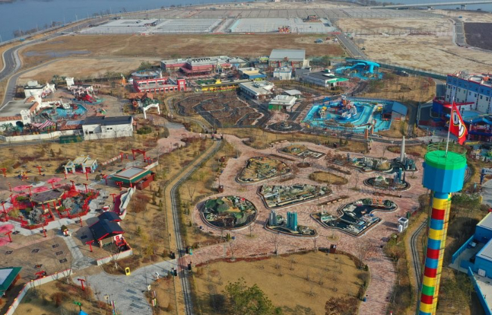 레고랜드 테마파크가 들어선 춘천 중도. 연합뉴스 