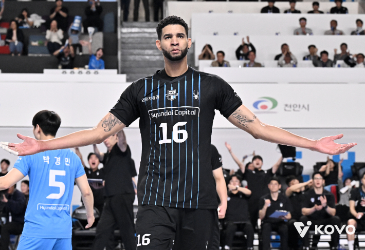 현대캐피탈 레오. 한국배구연맹