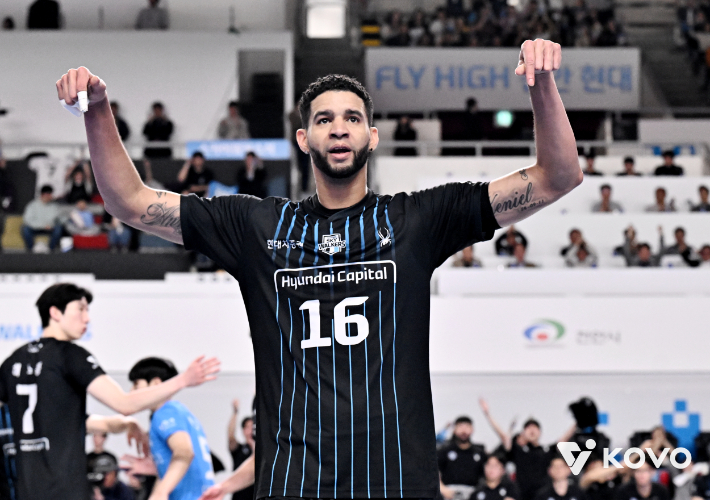 현대캐피탈 레오. 한국배구연맹