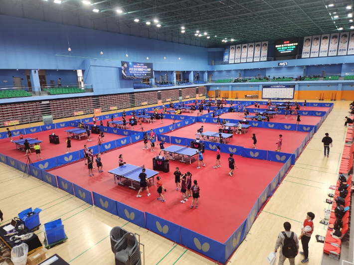 2025년 원천 요넥스 밀양 코리아주니어 국제챌린지배드민턴선수권대회 모습. 밀양시 제공