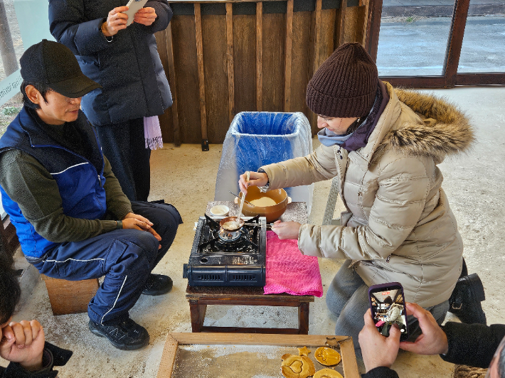 지난 1월 제주 현장 답사. 제주관광공사 제공