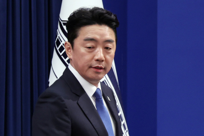 강훈식 비서실장. 연합뉴스