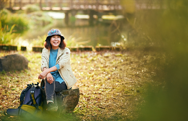 서명숙 이사장. (사)제주올레 제공
