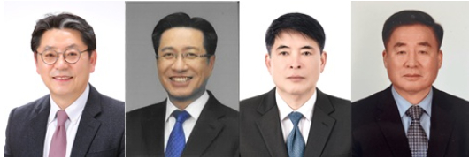 왼쪽부터 홍태용, 정영두, 박봉열, 이봉수 예비후보. 중앙선거관리위원회 제공