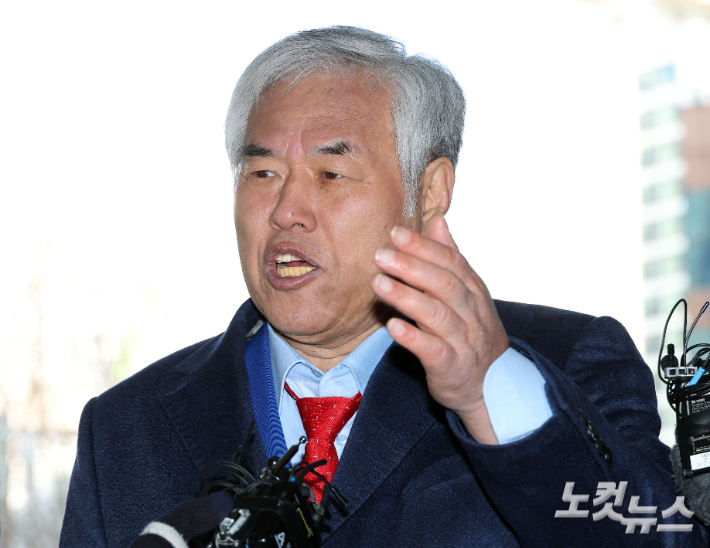 사랑제일교회 전광훈 씨. 황진환 기자